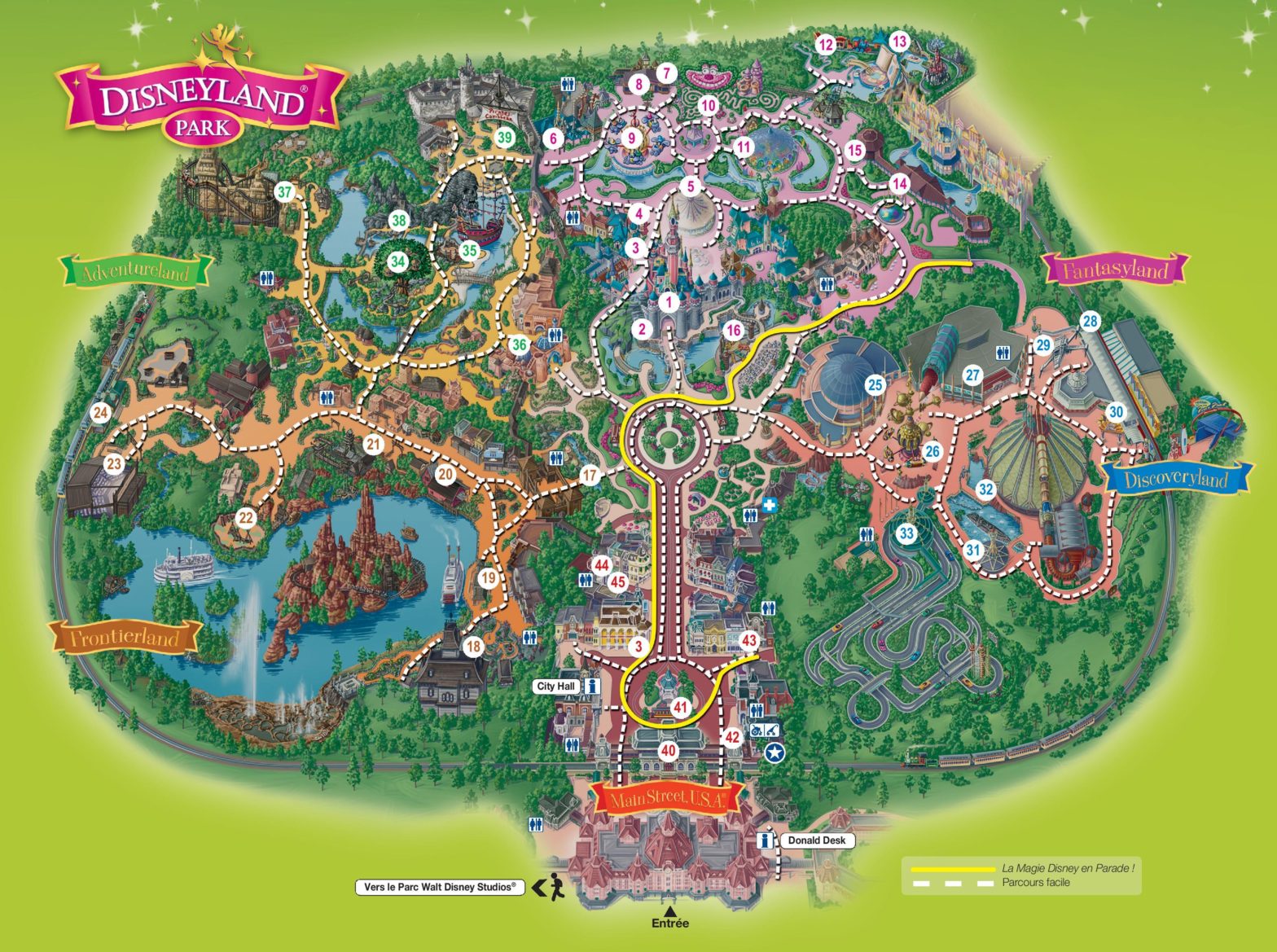 Disney Park Maps Printable - Printable World Holiday